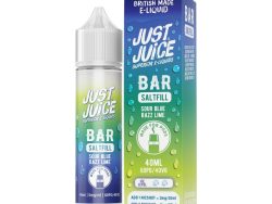 Just Juice Bar - 40ml - Sour Blue Razz Lime - Saltfill [0MG]