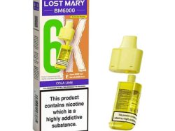 Lost Mary BM6000 - Replacement Pod [Cola Lime 20MG]