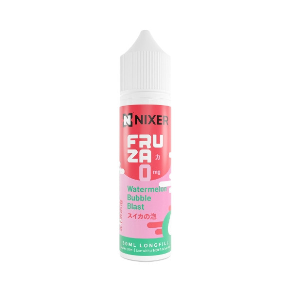 Nixer X Fruza - 30ml - Watermelon Bubble Blast - Longfill