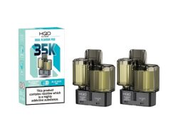 HQD Air Glow Air 35K - Dual Flavour Pod - 2 Pack [Blueberry Cherry Cranberry & Blue Razz GB]