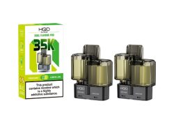 HQD Air Glow Air 35K - Dual Flavour Pod - 2 Pack [Fresh Mint & Lemon Lime]
