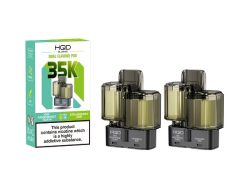 HQD Air Glow Air 35K - Dual Flavour Pod - 2 Pack [Kiwi PassionFruit Guava & Strawberry Kiwi]