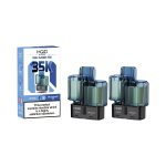 HQD Air Glow Air 35K - Dual Flavour Pod - 2 Pack [Mr Blue & Mr Blue Razz Ice]