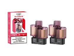 HQD Air Glow Air 35K - Dual Flavour Pod - 2 Pack [Watermelon BG & Strawberry BG]
