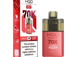 HQD Air Glow Air 70K 4-in-1 - Pod Kit [Cherry Ice & Strawberry Raspberry Cherry Ice]
