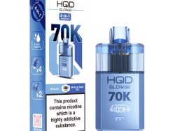 HQD Air Glow Air 70K 4-in-1 - Pod Kit [Mr Blue & Mr Blue Razz Ice]
