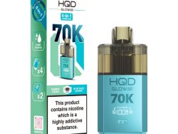 HQD Air Glow Air 70K 4-in-1 - Pod Kit [Summer Dream (Grape) & Blue Razz Cherry]